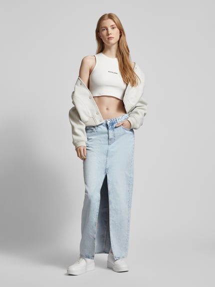 Calvin Klein Jeans Jeansrock im 5-Pocket-Design Hellblau 1