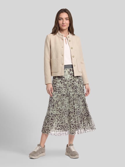 Betty Barclay Kurzblazer mit Stehkragen Beige 1
