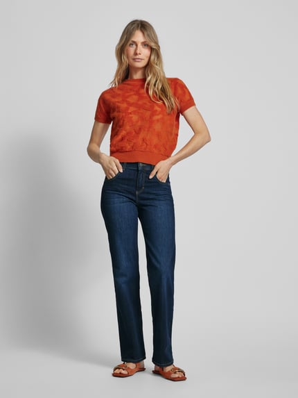 ANGELS Jeansy o kroju regular fit w stylu 5 kieszeni model 'LARA' Ciemnoniebieski 1