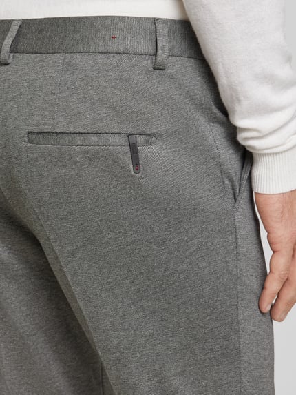 CINQUE Hose mit Haken- und Reißverschluss Modell 'CIBODO' Dunkelgrau 3