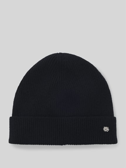 HUGO Beanie van puur kasjmier, model 'XAMIROH' Zwart - 2