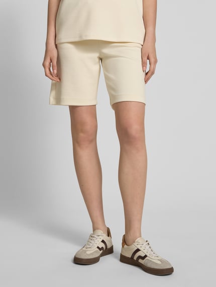 Soyaconcept Sweatshorts mit elastischem Bund Modell 'Banu' Offwhite 4