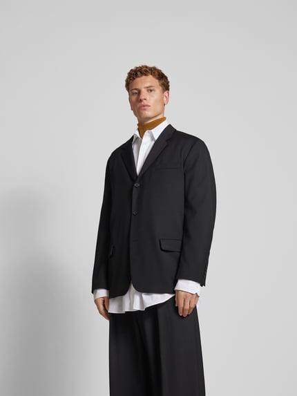 Filippa K 2-knoops colbert met reverskraag Black - 4