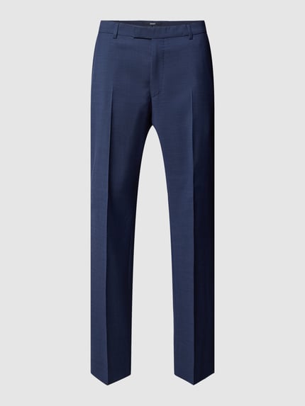 JOOP! COLLECTION Modern Fit pantalon met wol Model 'Brad' Marineblauw - 2