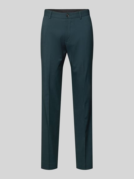 Slim Fit Anzughose mit Viskose-Anteil Shop The Look MANNEQUINE