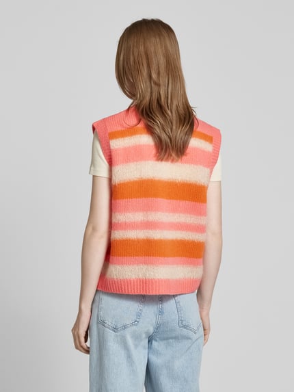 STELLA NOVA Weste aus Woll-Mix Orange 5