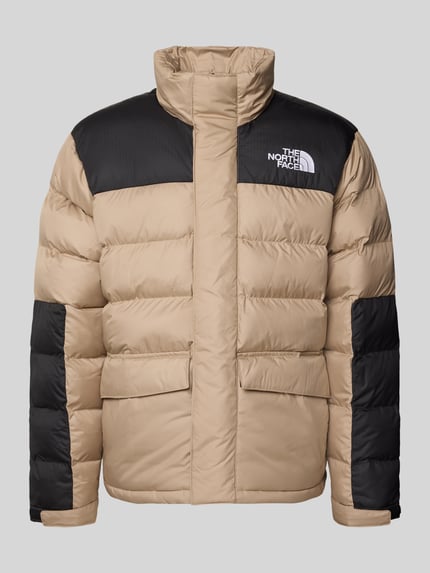 The North Face Kurtka pikowana z wyhaftowanym logo model ‘LIMBARA’ Beżowy 2