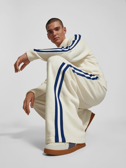 Dsquared2 Stoffen broek met elastische band Offwhite - 3