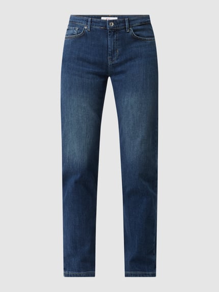 s.Oliver RED LABEL Jeansy o kroju Straight Fit z dodatkiem streczu Niebieski 2