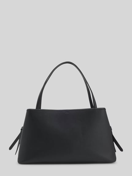 BOSS Shopper aus Kunstleder mit Logo-Prägung Black 4