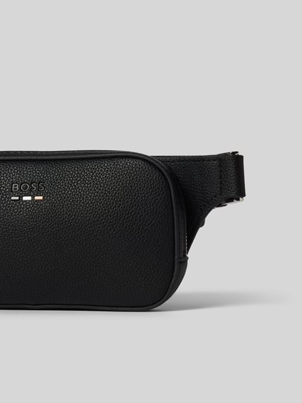 BOSS Torebka na smartfon z imitacji skóry model ‘Ray’ Czarny 3