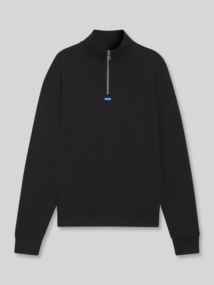 HUGO Blue troyer o kroju regular fit z czystej bawełny model 'Neeler' Czarny 2