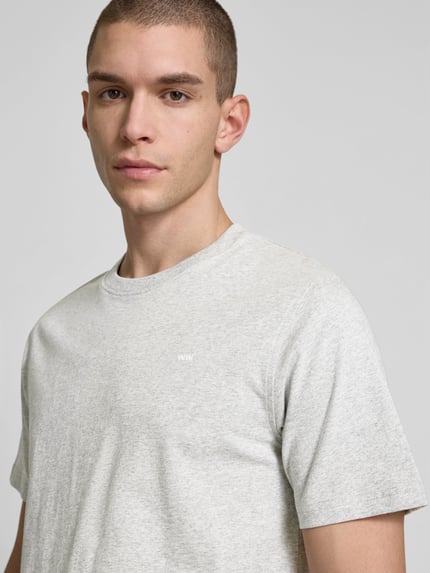 Wood Wood T-Shirt aus reiner Baumwolle Hellgrau 3