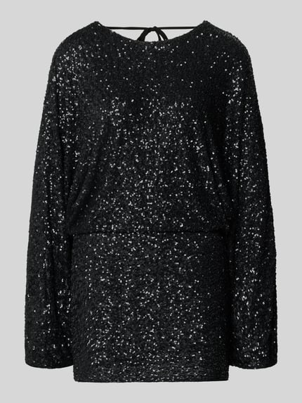 Gina Tricot Minikleid mit Rundhalsausschnitt Black 2