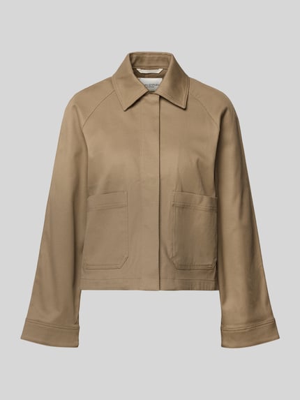 Regular fit overhemdjack van katoenmix Shop The Look MANNEQUINE
