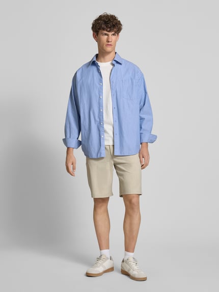 ONLY & SONS Szorty o kroju slim fit z kieszeniami z tyłu model ‘LOU’ Beżowy 1