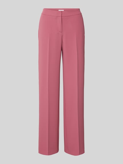 Straight Leg Hose mit Bügelfalten Shop The Look MANNEQUINE