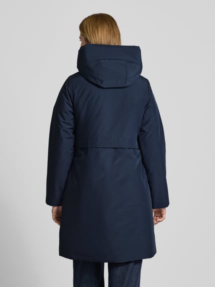 Mazine Parka z kapturem Granatowy 5