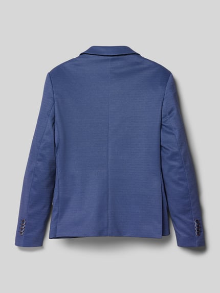 G.O.L. Slim fit blazer met reverskraag Marineblauw - 3