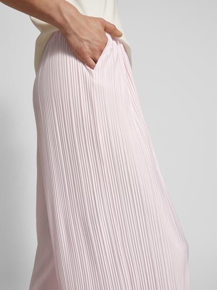 Selected Stoffhose mit Plisseefalten Modell 'ELLIE' Rose 3