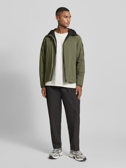 BOSS Green Regular Fit Funktionsjacke Modell 'LITE-X' Dunkelgruen 1
