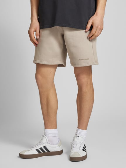 PEGADOR Sweatshorts mit Label-Detail Beige 4