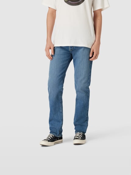RE/DONE Jeansy Slim w kroju slim fit z dodatkiem streczu Niebieski 4