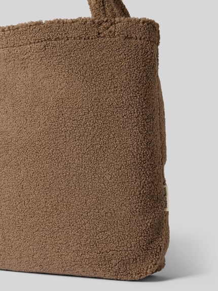 Studio Noos Torba typu mom bag z futerka model ‘Teddy’ Średniobrązowy 3