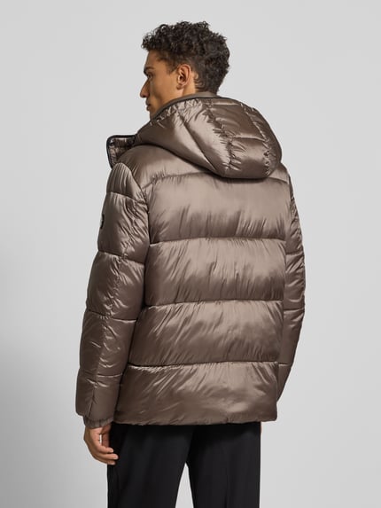 JOOP! COLLECTION Gewatteerd jack met ritszakken Middenbruin - 5