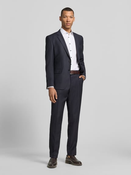 Christian Berg Men Regular Fit Business-Hemd mit Kentkragen Weiss 1