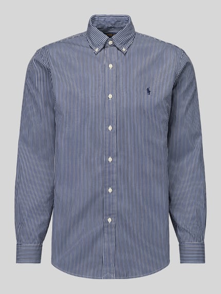 Polo Ralph Lauren Custom Fit Freizeithemd aus reiner Baumwolle Marine 2