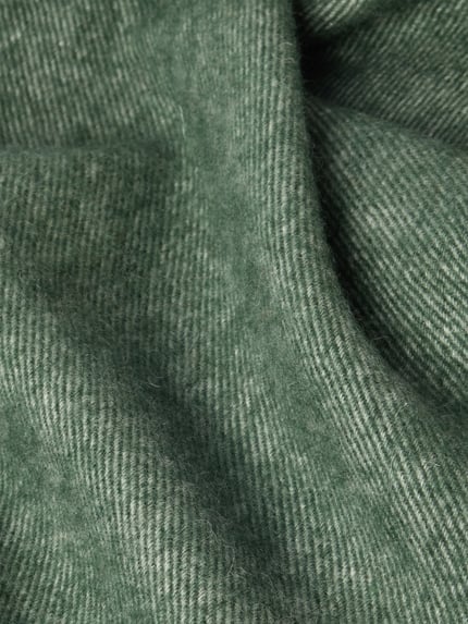 Ascot Wollschal mit Kaschmir-Anteil Gruen 2