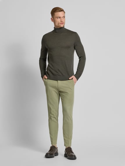 DRYKORN Stoffhose mit französischen Eingrifftaschen Modell 'AJEND' Gruen 1