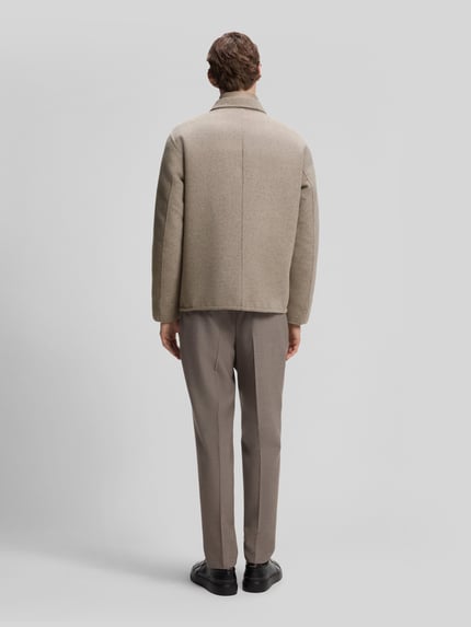 BOSS Hemdjacke mit gesteppter Front Modell 'C-Caron' Beige 5