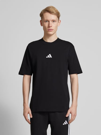 adidas Sportswear T-Shirt mit Label-Stitching Black 4