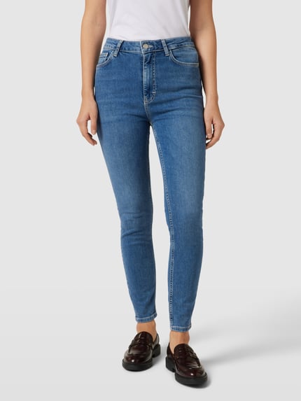 Jake*s Studio Woman Slim Fit Jeans mit Eingrifftaschen Jeansblau 4