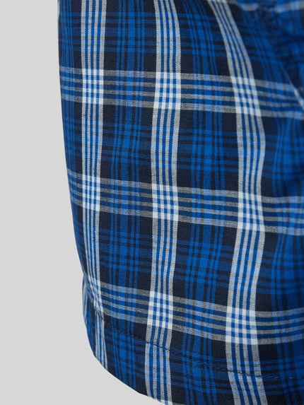 GÖTZBURG 1889 Boxershorts mit Label-Patch im 2er-Pack Marine 2
