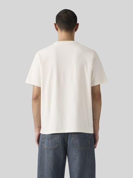 Levi's® regular fit T-shirt van puur katoen Offwhite - 5