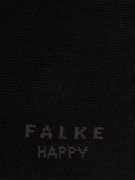FALKE Sokken met stretch in een set van 2 paar, model 'Happy' Zwart - 3