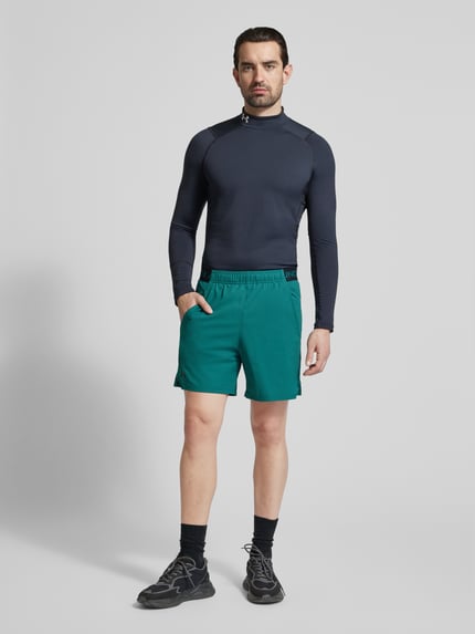 Under Armour Straight Fit Shorts mit Logo-Print Modell 'Vanish' Petrol 1