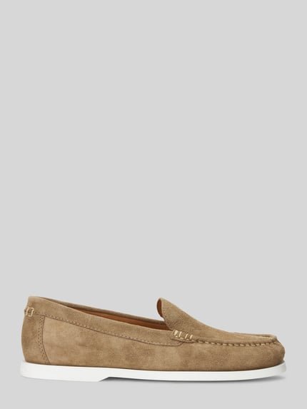 Polo Ralph Lauren Loafer aus echtem Rindsleder Beige 2