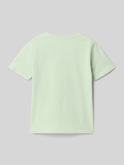 Levi’s® Kids Regular Fit T-Shirt aus reiner Baumwolle Modell 'BATWING CHEST' Lind 3