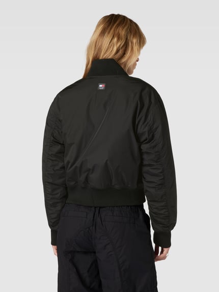 Tommy Jeans Bomberjack met labelstitching Zwart - 5