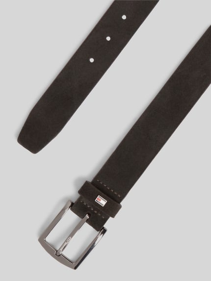 Tommy Hilfiger Gürtel aus echtem Leder Modell 'DENTON 3.5 SUEDE' Dunkelbraun 2