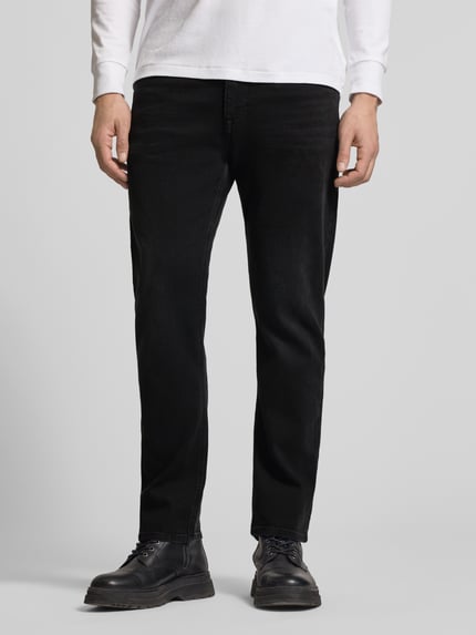 DRYKORN Straight Fit Jeans im 5-Pocket-Design Black 4