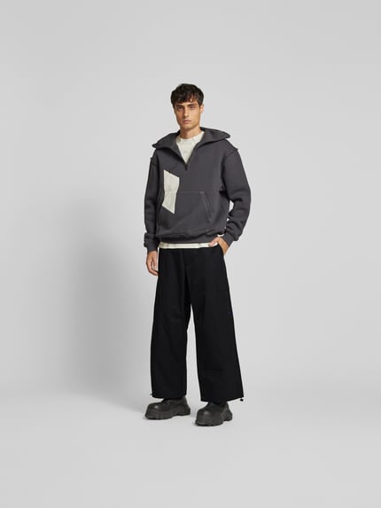 A-COLD-WALL Cargobroek met labelstitching Black - 1