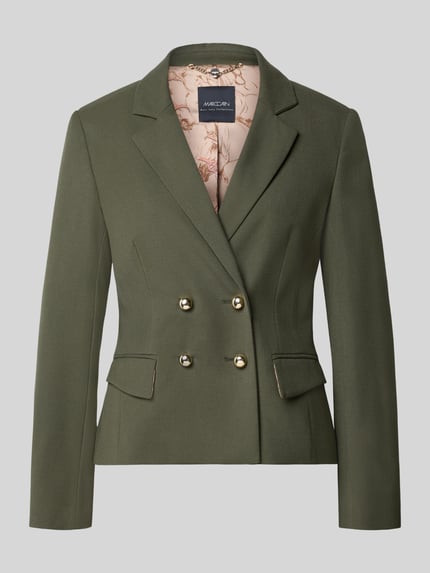 Slim Fit Blazer mit Reverskragen und Pattentaschen Shop The Look MANNEQUINE