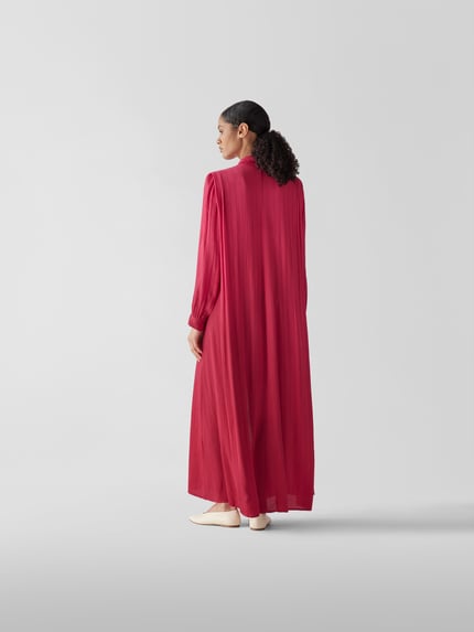 Forte Forte Maxi-jurk met zijdedeel Rood - 5