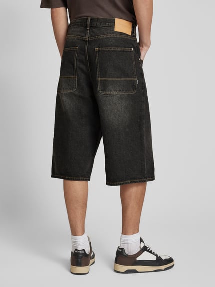REVIEW Superbaggy Fit Jeans Shorts im 5-Pocket-Design - Jorts Black 5