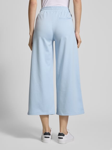 ICHI Stoffen broek met steekzakken Lichtblauw - 5